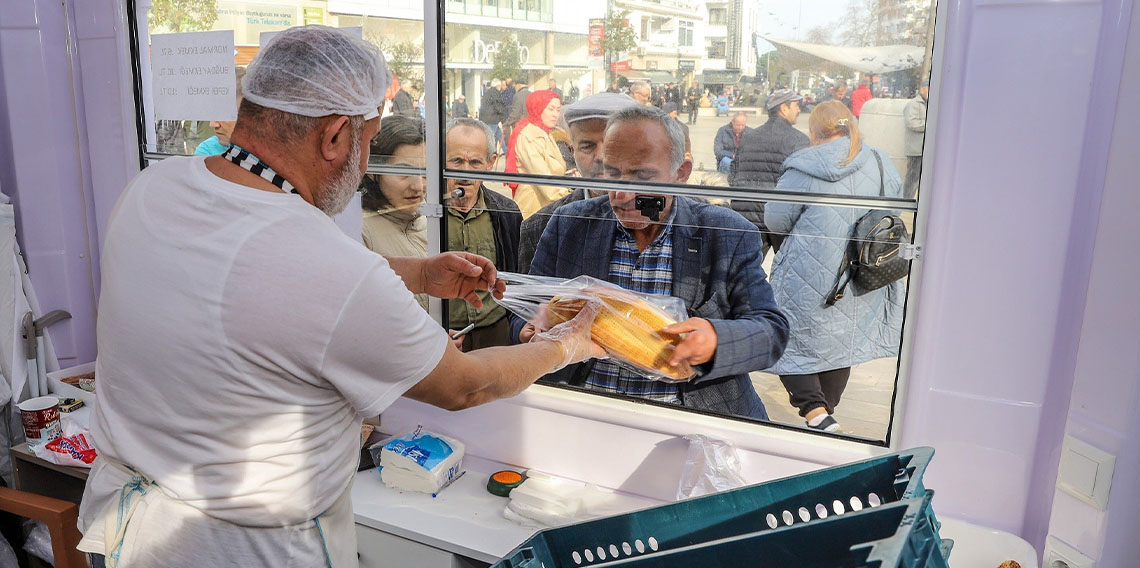 Ordu'da halk ekmek sevinci