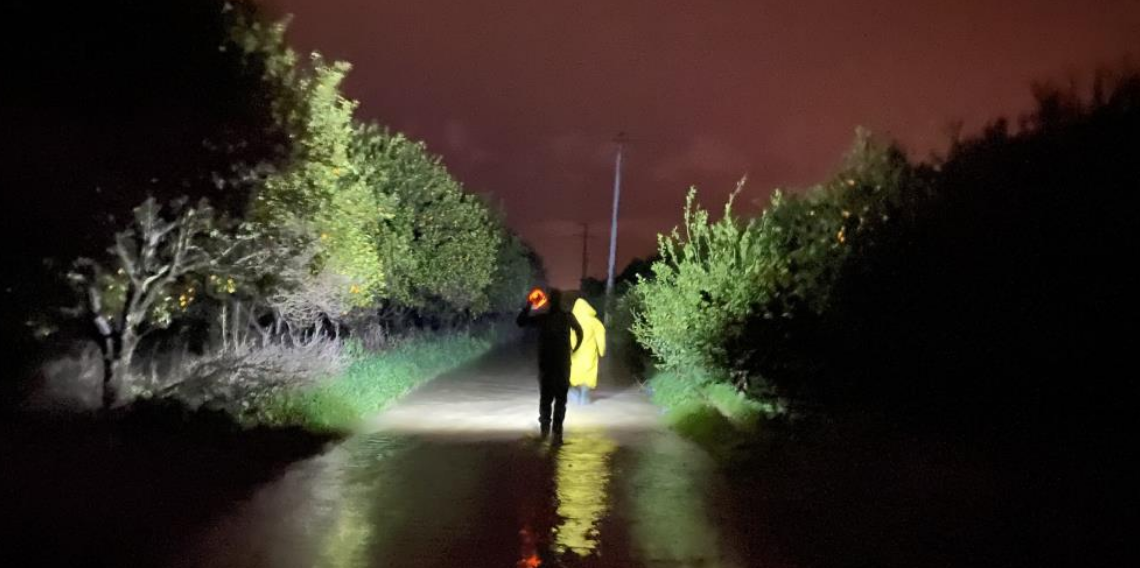 Antalya’da Köprüçay Taştı, 27 Köpek Botlarla Kurtarıldı