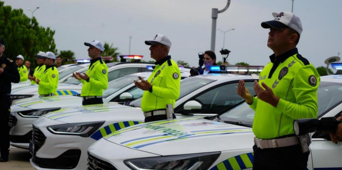 Emniyete araç desteği Samsun'u zirveye taşıdı