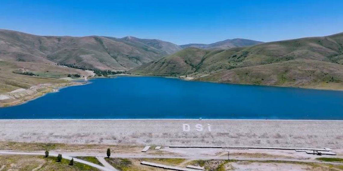 Kırklartepe Barajı sulama inşaatında çalışmalar devam ediyor