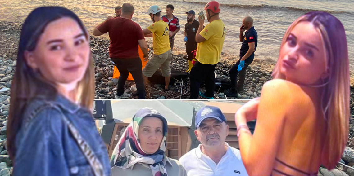 Giresun'da sel sularına kapılan anne ile iki kızı son yolculuklarına uğurlandı