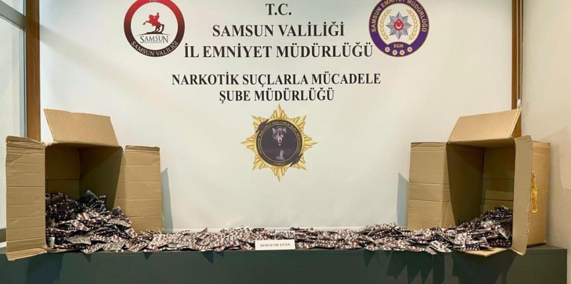 46 bin uyuşturucu hap ele geçirildi