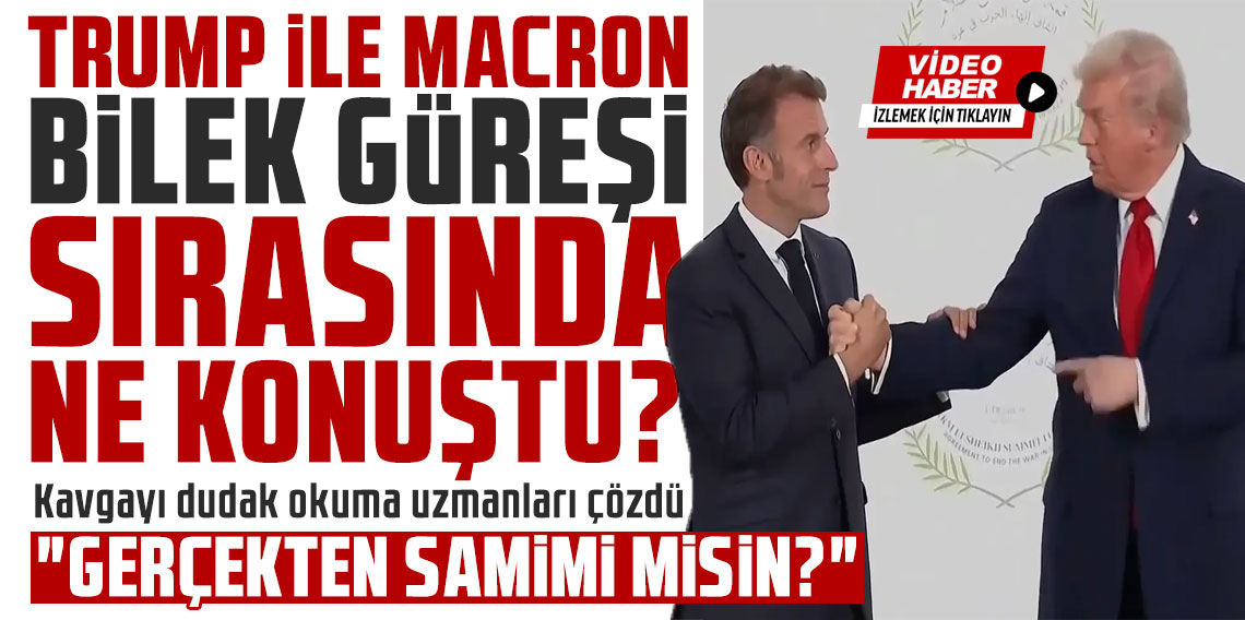 Trump ile Macron 