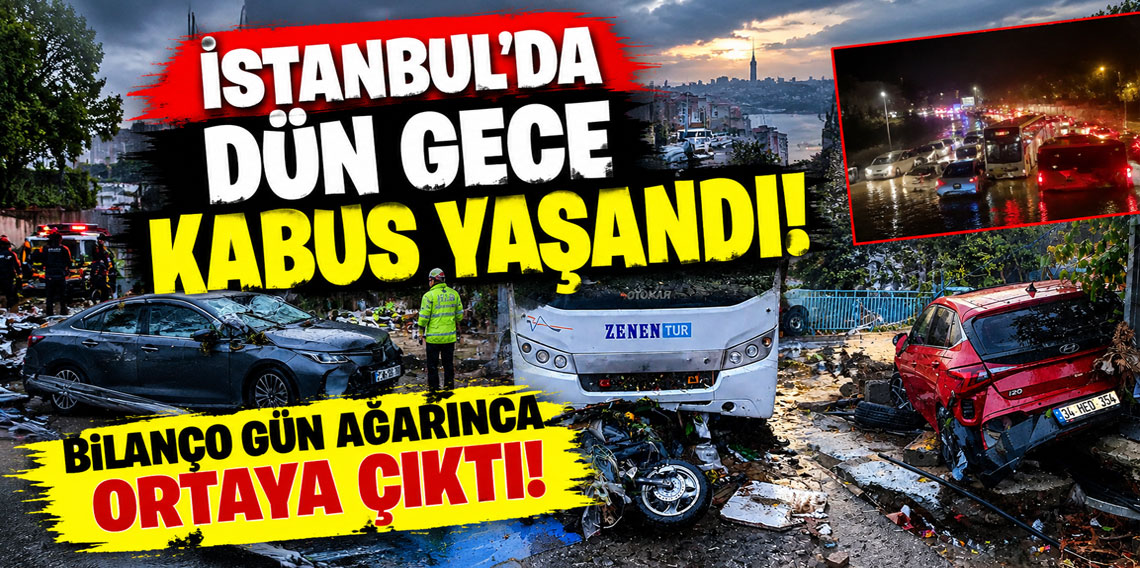 Selin vurduğu Ayazağa’da hasar, gün ağarınca ortaya çıktı