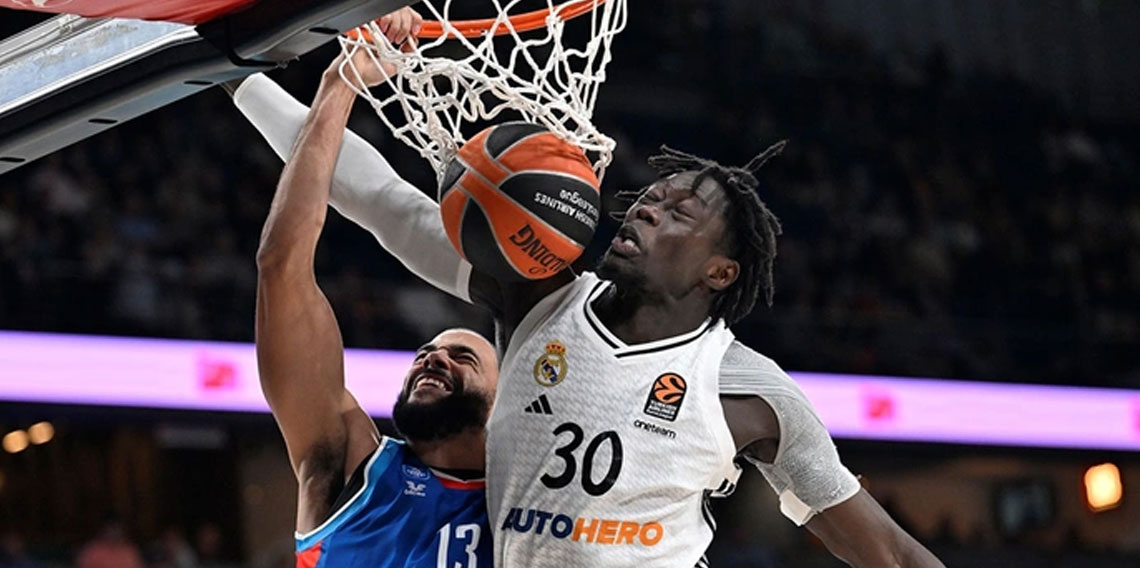 Anadolu Efes deplasmanda Real Madrid