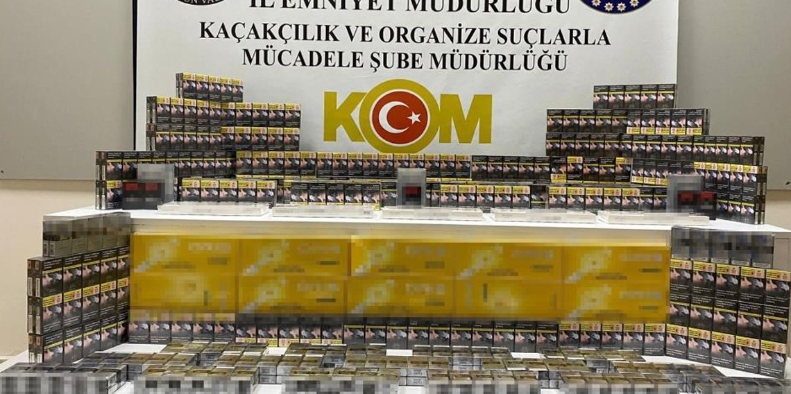 Samsun'da gümrük kaçağı sigara ele geçirildi