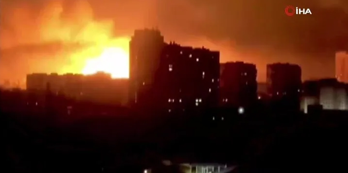 Rusya'dan Ukrayna'ya İHA'lar ile saldırı: 2 ölü
