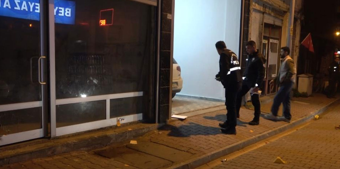 İş yerini kurşunlayan 2 kişi gözaltına alındı