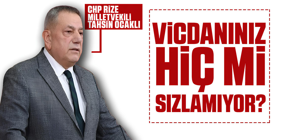 Tahsin Ocaklı: 'Vicdanınız Hiç Mi Sızlamıyor?'