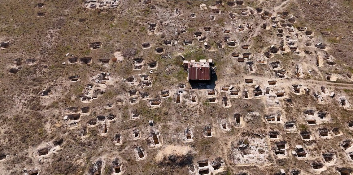 Tarihin izleri: Juliopolis antik kenti havadan görüntülendi