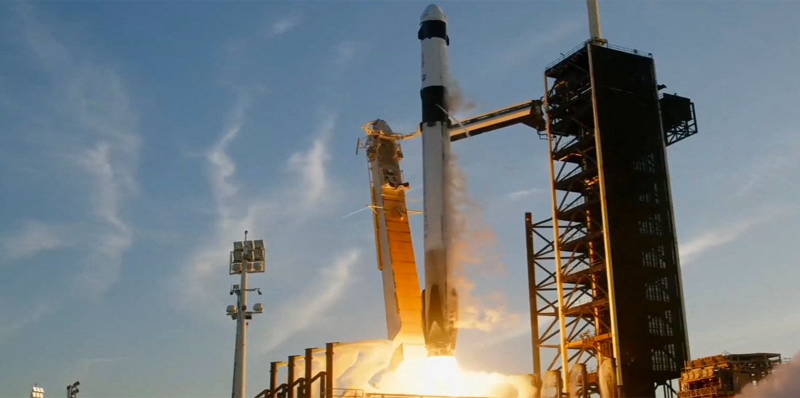  SpaceX, 4 astronotu Uluslararası Uzay İstasyonu'na gönderdi