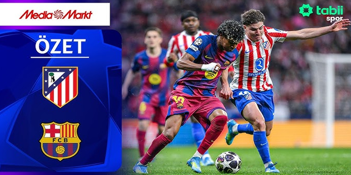 Şampiyonlar Ligi Çeyrek Final | Atletico Madrid-Barcelona (Özet)