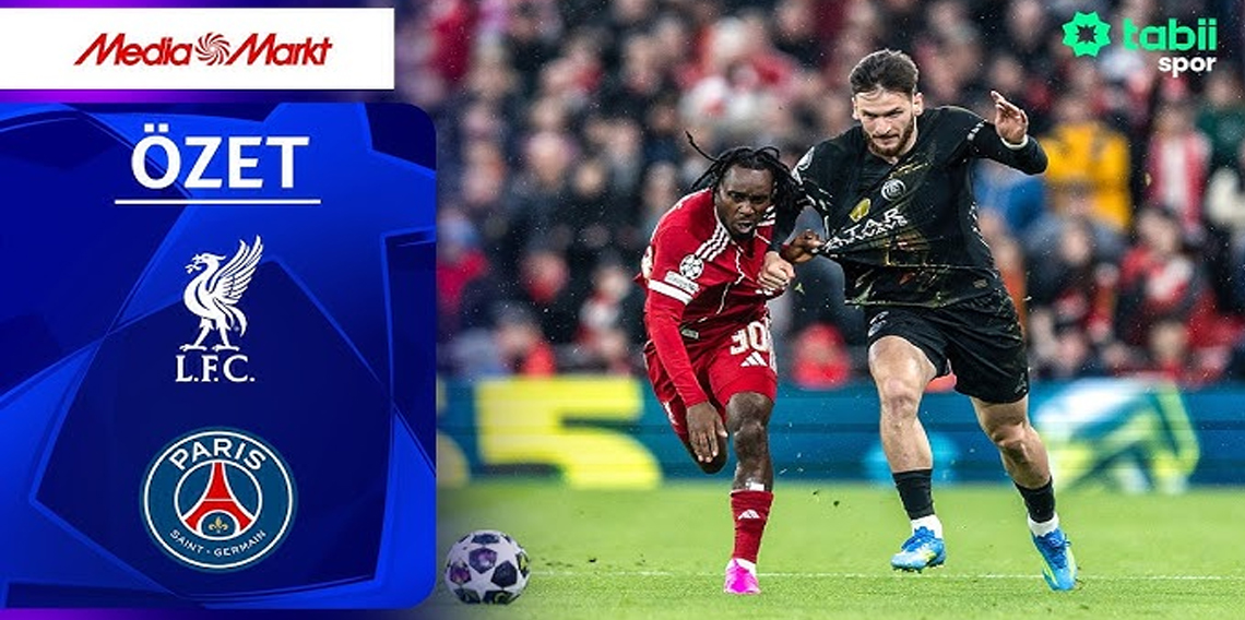 Şampiyonlar Ligi Çeyrek Final | Liverpool-PSG (Özet)