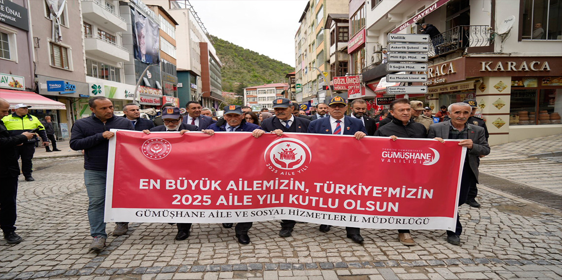 Gümüşhane'de 15 Mayıs Aile Günü kutlamaları