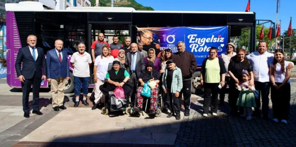 Ordu'da 'Engelsiz Rota' uygulaması