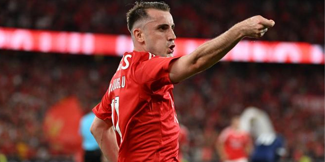 Kerem, Benfica'daki kariyerine golle başladı