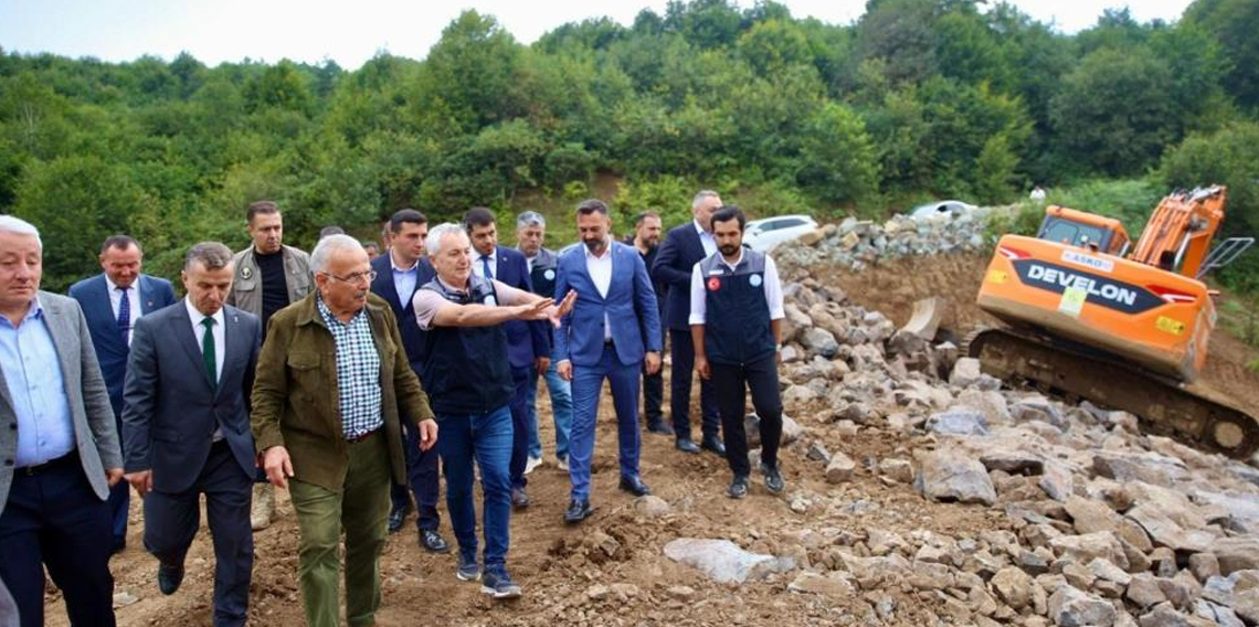 Gürgentepe'de inşa edilen Akören Göleti'nde sona gelindi