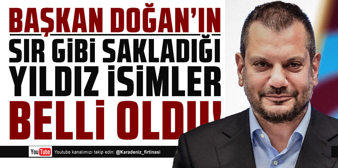 🔴🔵KARADENİZ FIRTINASI | TRABZONSPOR'DA O İSİMLER BELLİ OLDU?