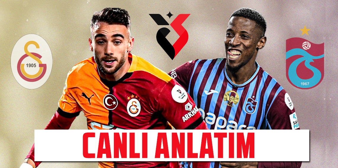 Galatasaray:1-Trabzonspor:1 (CANLI ANLATIM)