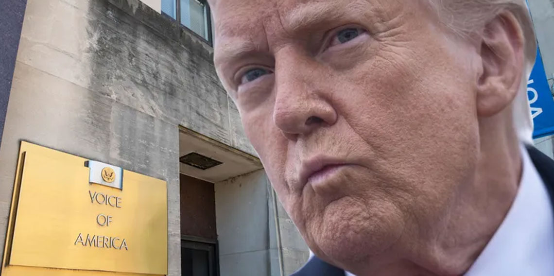 Trump Amerika’nın Sesi’ni kapatıyor: 1500’den fazla gazeteci izne çıkarıldı