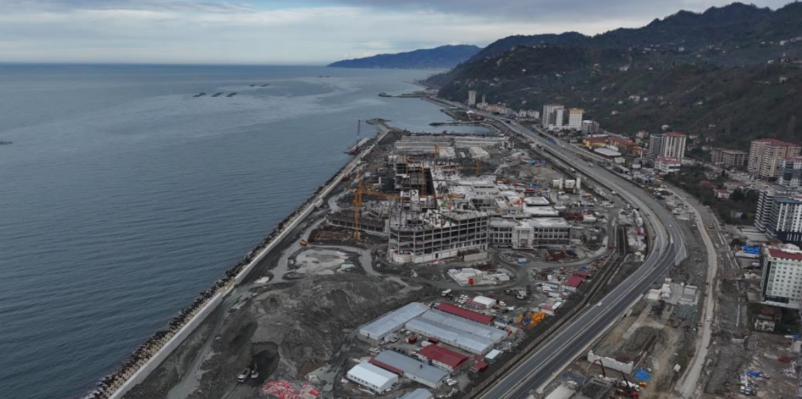 Rize Şehir Hastanesi’nde Dev Proje Yükseliyor