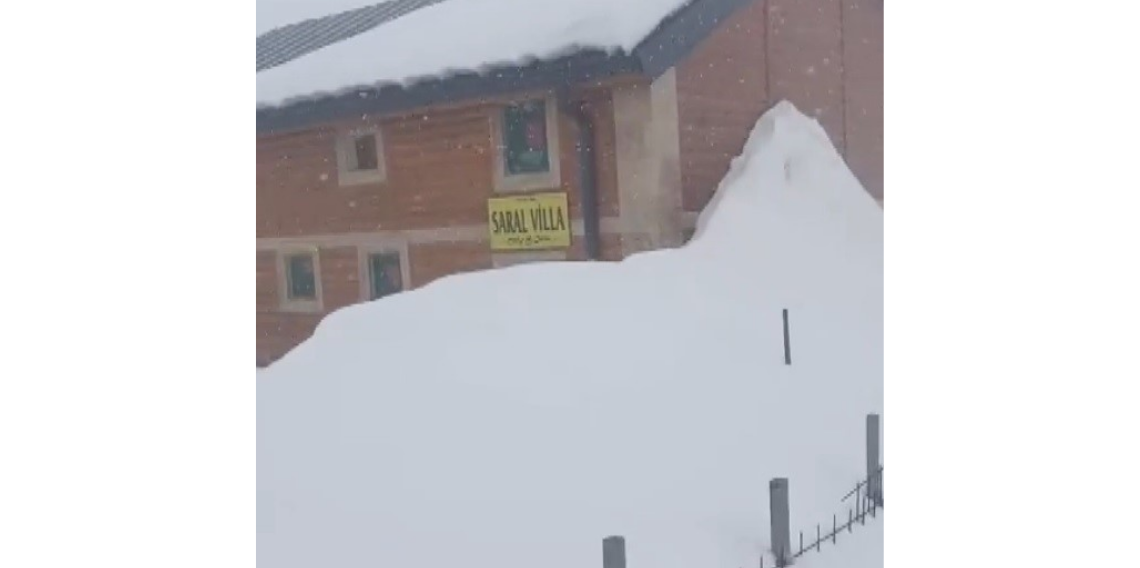 Bayburt’un Kılıçkaya Yaylası Beyaza Büründü: Kar Kalınlığı 2 Metreyi Aştı