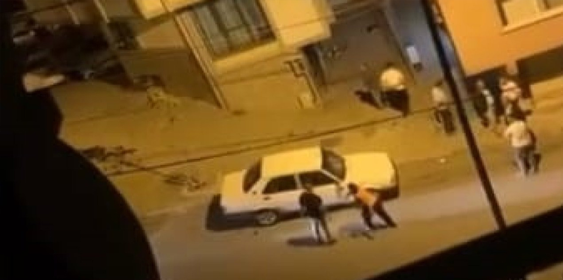 Sokak ortasında dehşet!