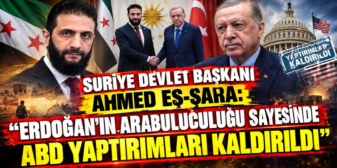 Şara'dan dikkat çeken Türkiye çıkışı! Cumhurbaşkanı Erdoğan devreye girdi!