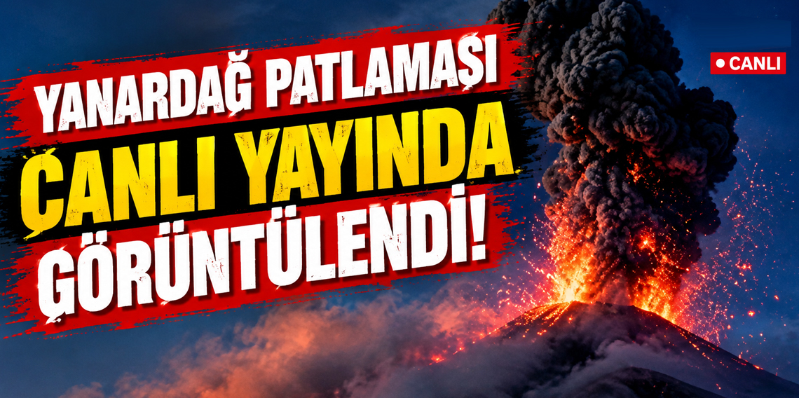 Meksikalı yayıncı canlı yayında yanardağ patlamasına denk geldi