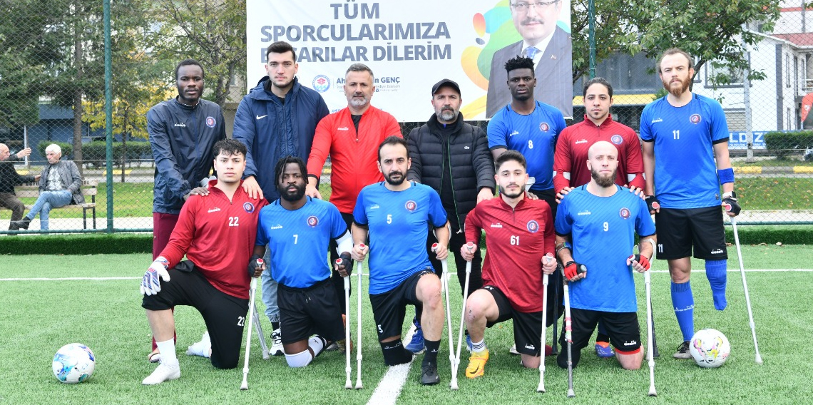 Trabzon Büyükşehir Ampute Futbol Takımında Hedef Şampiyonluk