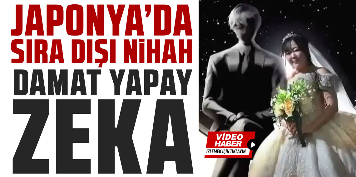 Japonya'da sıra dışı nikah: Damat yapay zeka