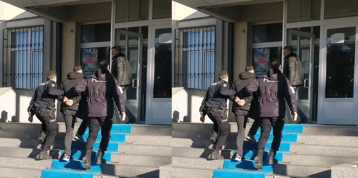 Samsun'da aranan şahıs yurt dışına kaçmadan alıkonuldu 