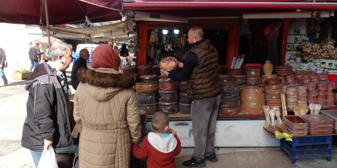 Trabzon’da Ramazan Öncesi Güveç Hareketliliği