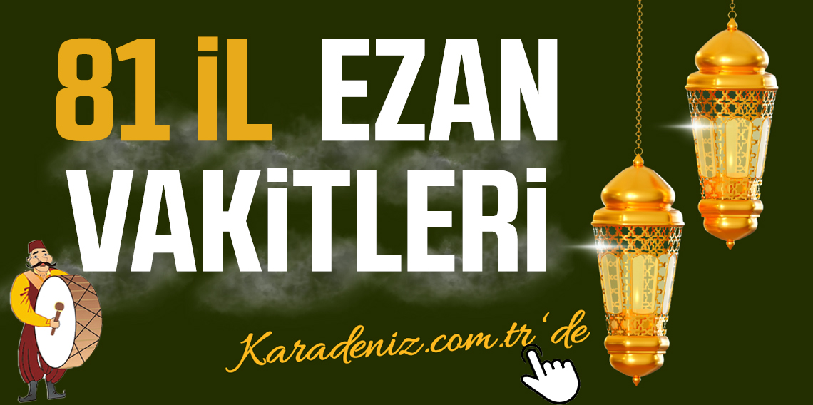 81 İL İFTAR SAATİ