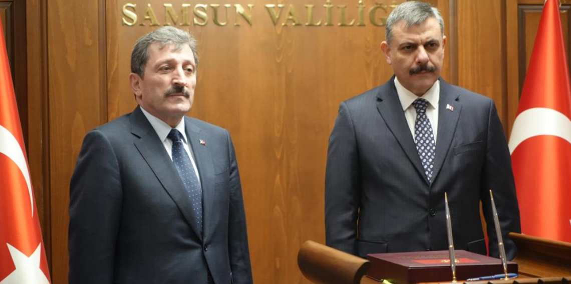 İçişleri Bakanı Mustafa Çiftçi Samsun’da, Valilik Ziyaretiyle Başladı