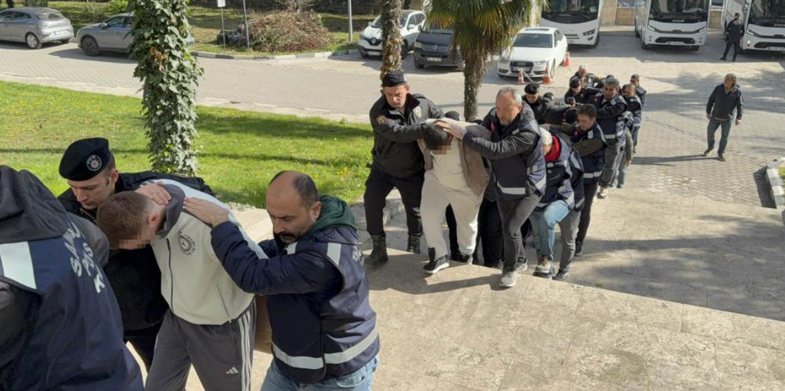 Samsun merkezli suç örgütüne dev operasyon: 25 gözaltı, tonlarca uyuşturucu ele geçirildi