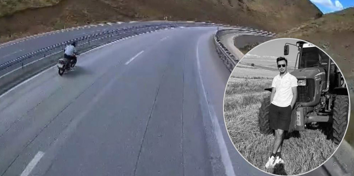 Yeni aldığı motosikletle onu ölüme getirdi
