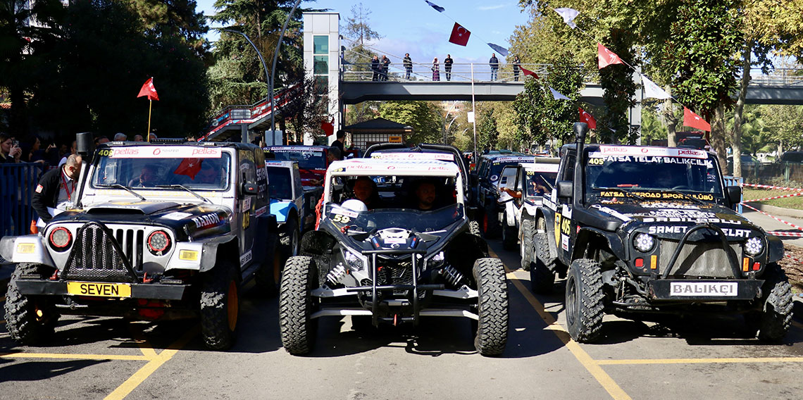 Türkiye Off-Road Şampiyonası'nın 5. ayağı Trabzon'da başladı