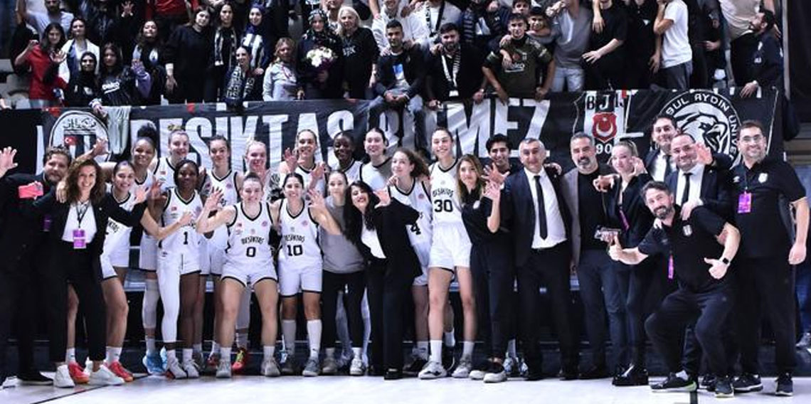 Beşiktaş'tan 35 sayı fark