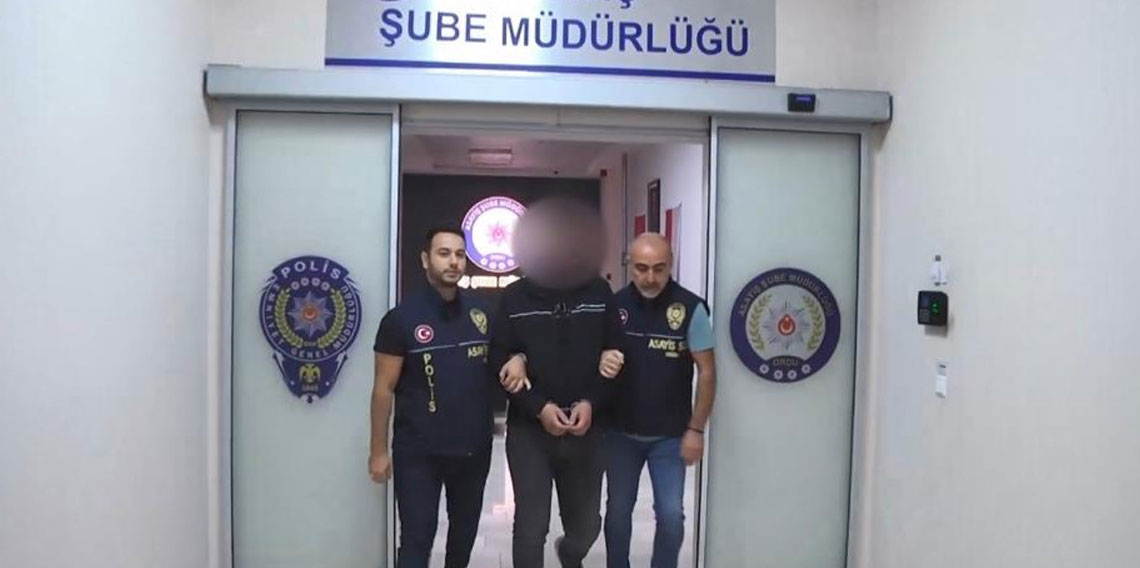 Ordu’da 45 suç kaydı bulunan şahıs yakalandı