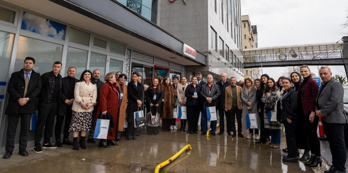 Gürcistan sağlık sektörü temsilcilerinden Özel İmperial Hastanesi'ne ziyaret