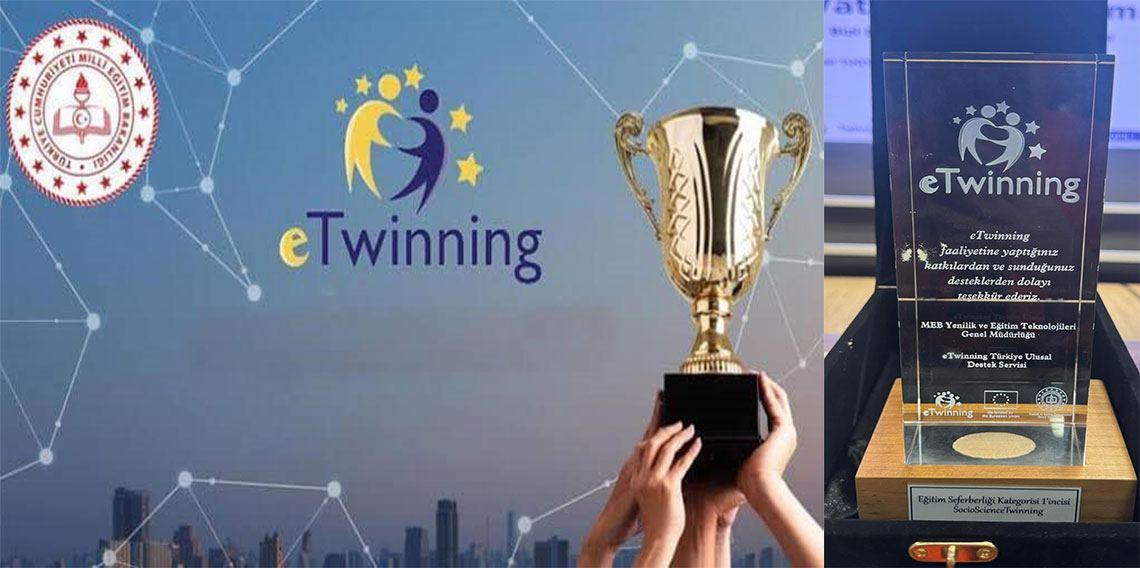 Fen Lisesi eTwinning Türkiye Özel Ödülleri'nde birinci geldi