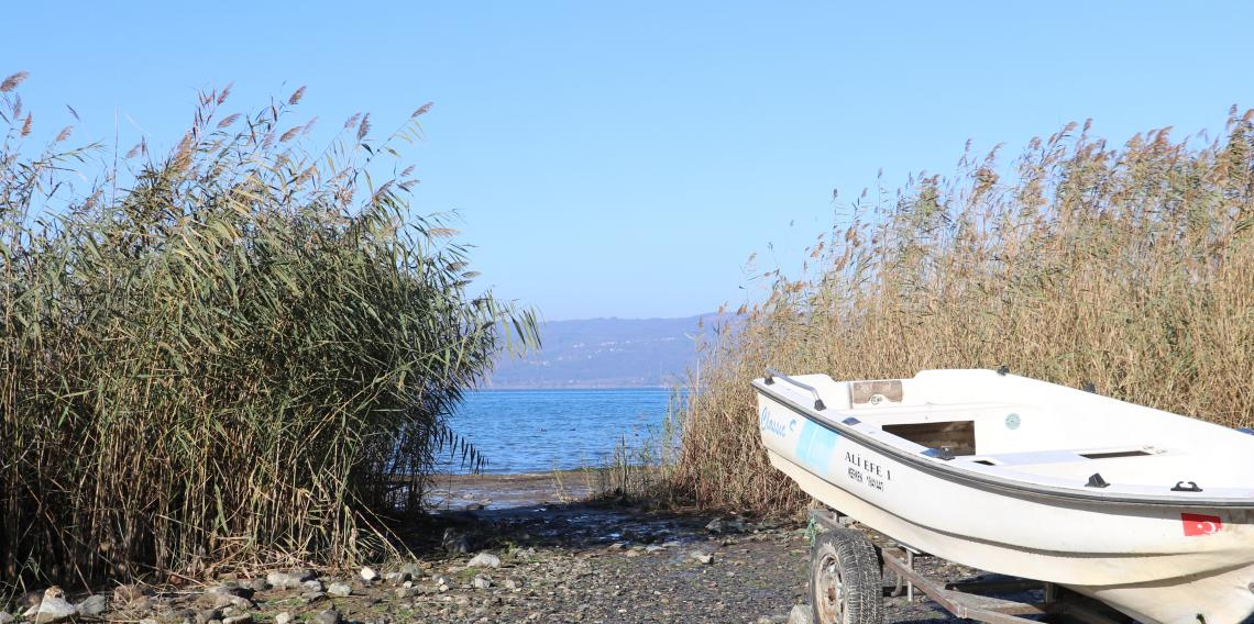 Sapanca Gölü'nde su seviyesi kritik seviyede