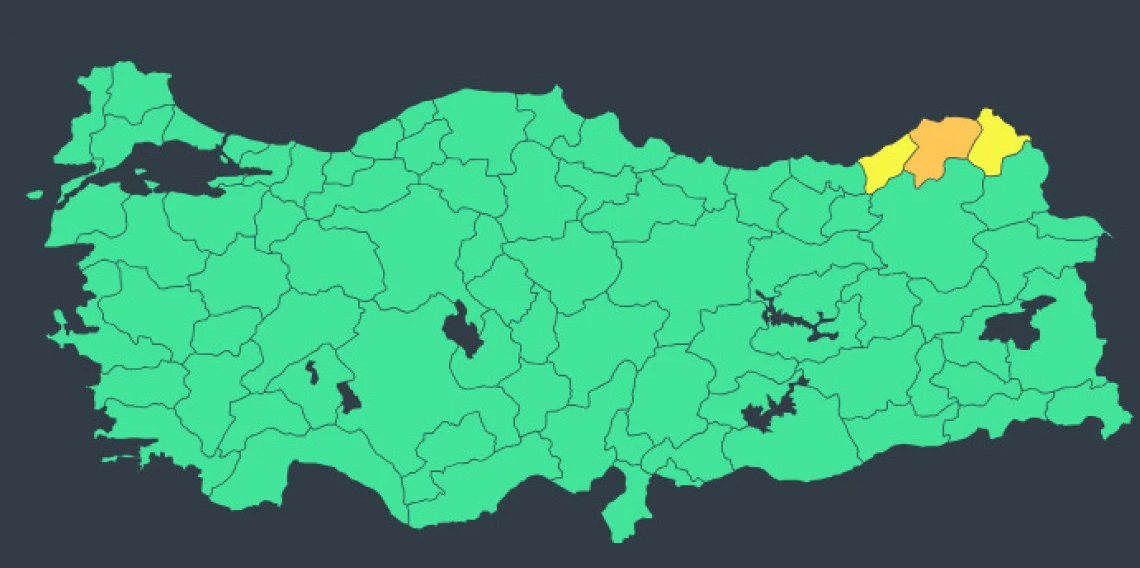 Meteorolojiden Doğu Karadeniz'e Uyarı!