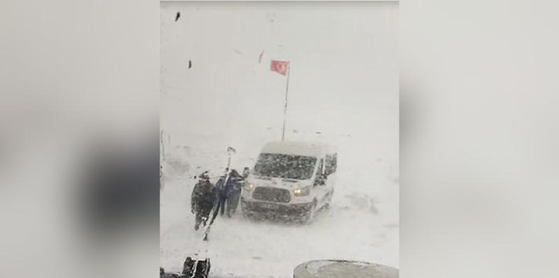 Ardahan'da yoğun kar