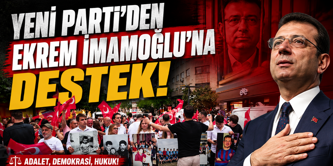 Trabzon'da Ekrem İmamoğlu'na Destek