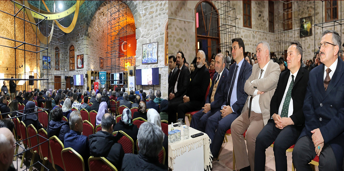 Tarihi Yağıbasan Medresesi'nde kelimelerin ve türkülerin gücü konuşuldu