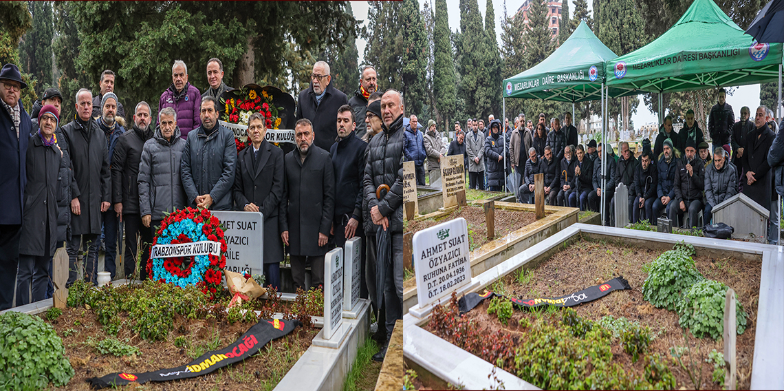 Ahmet Suat Özyazıcı kabri başında anıldı