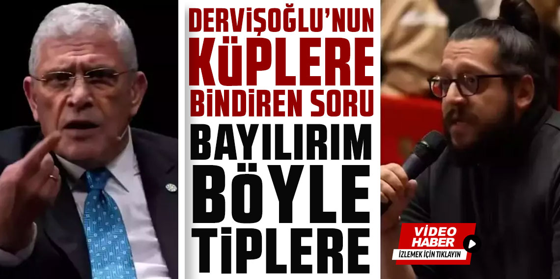 Dervişoğlu'nu küplere bindiren soru! ''BAYILIRIM BÖYLE TİPLERE''