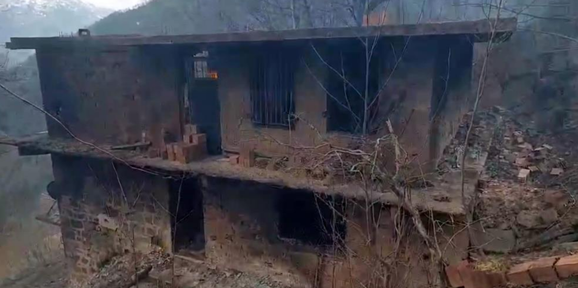 Çaykara ve Köprübaşı’nda Alevler Kontrol Altında